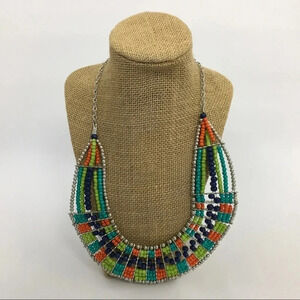 Cleopatra Style‎ Beaded Multi Strand Necklace